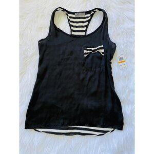 Twinkle Top Women Size S Black Multi